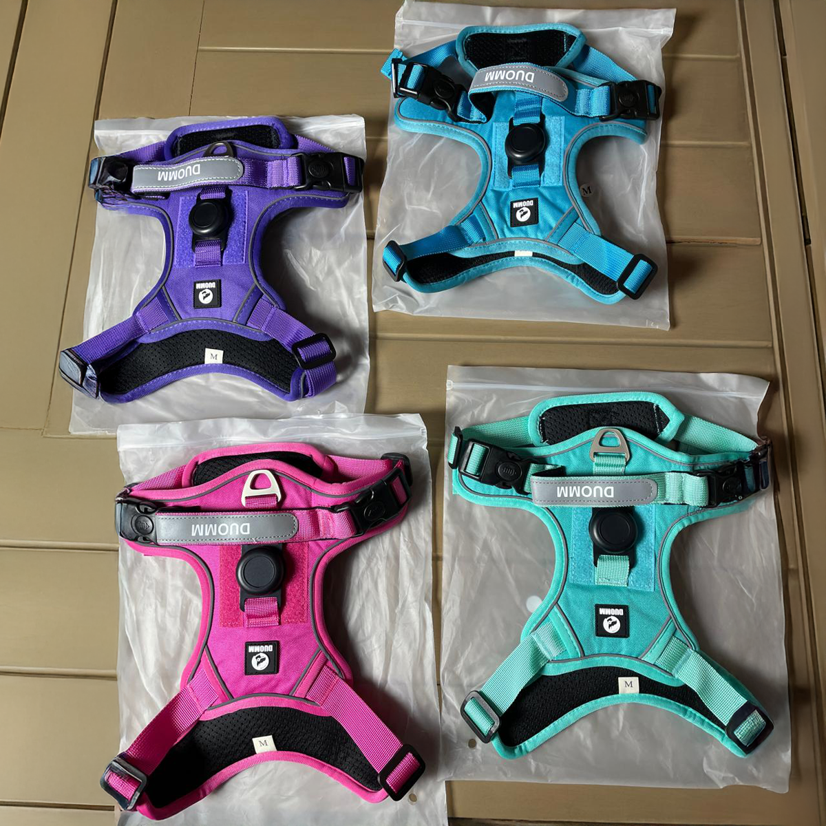 ARNÉS PARA PERROS CON PORTA TAG