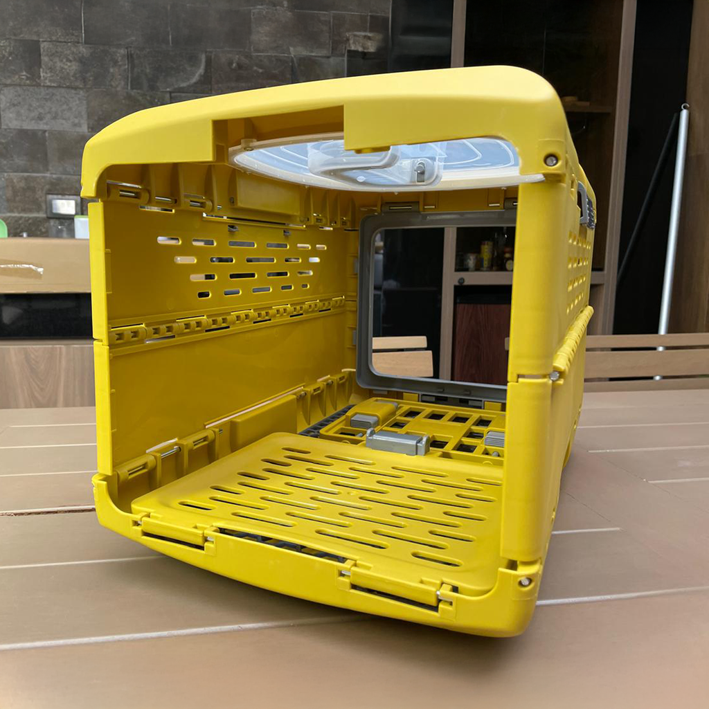 CAJA TRANSPORTADORA PLEGABLE
