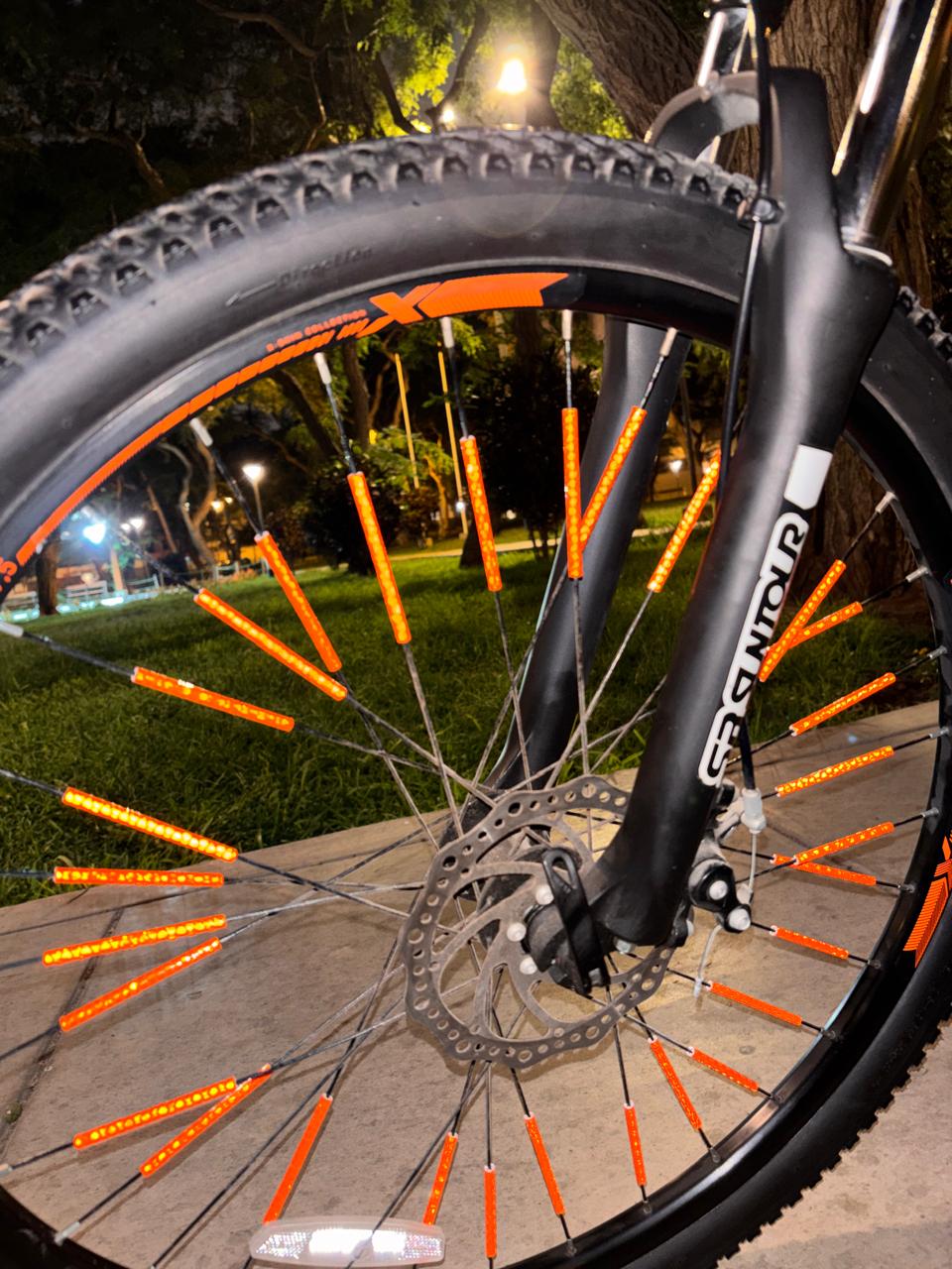 REFLECTORES DE RADIO DE BICICLETA