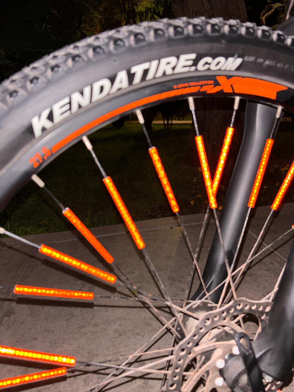 REFLECTORES DE RADIO DE BICICLETA