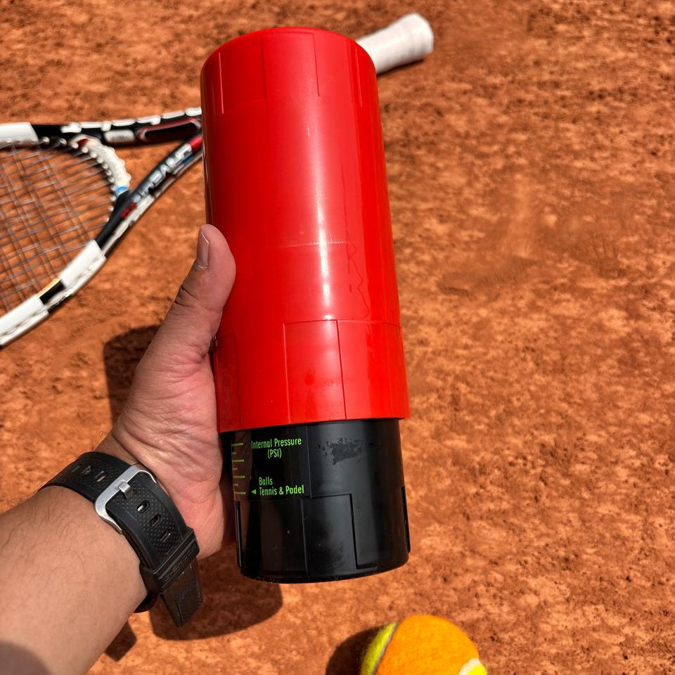 PRESURIZADOR DE PELOTAS DE TENIS