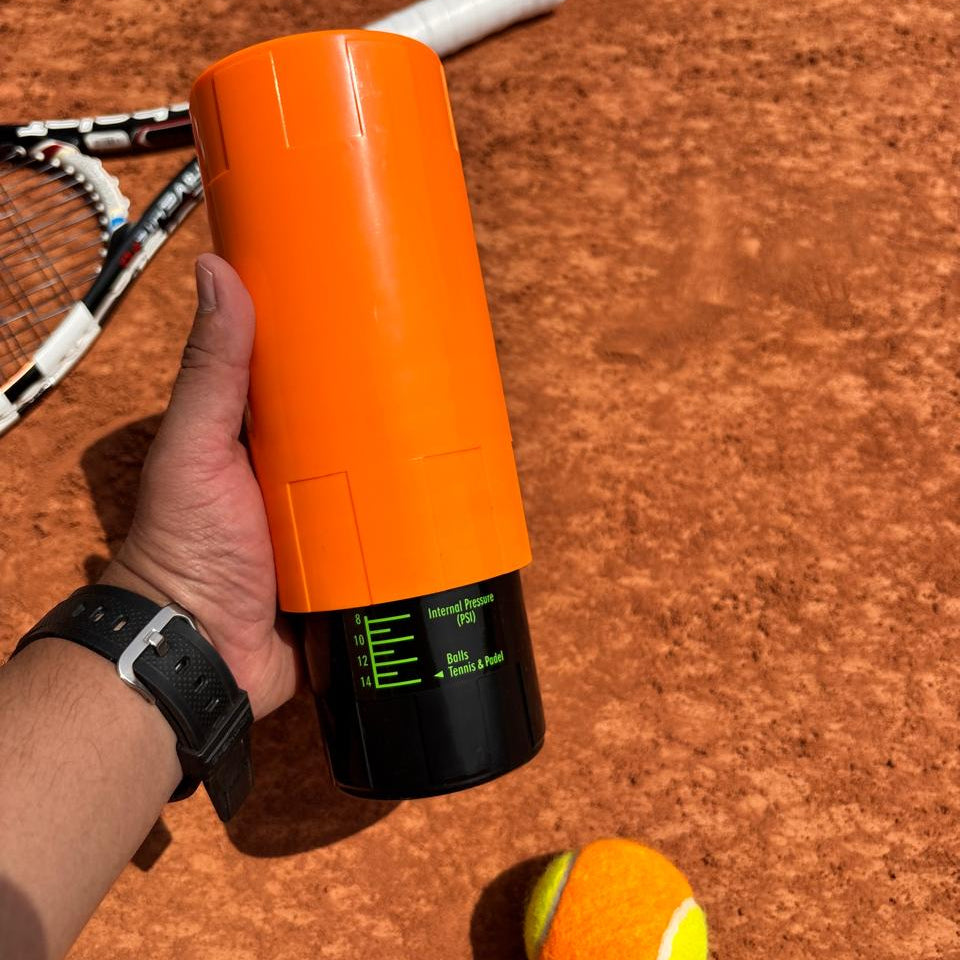 PRESURIZADOR DE PELOTAS DE TENIS