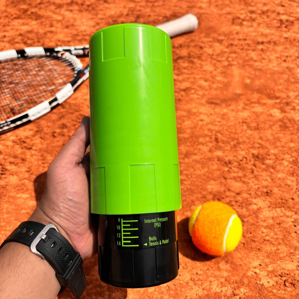 PRESURIZADOR DE PELOTAS DE TENIS