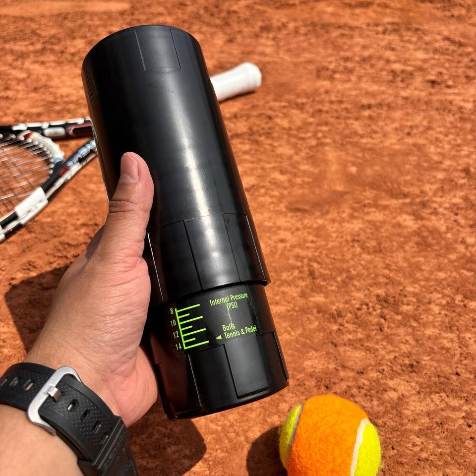 PRESURIZADOR DE PELOTAS DE TENIS